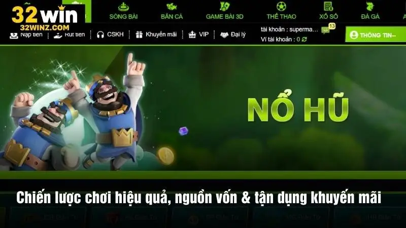 Chiến thuật chơi hiệu quả, quản lý vốn & tận dụng khuyến mãi