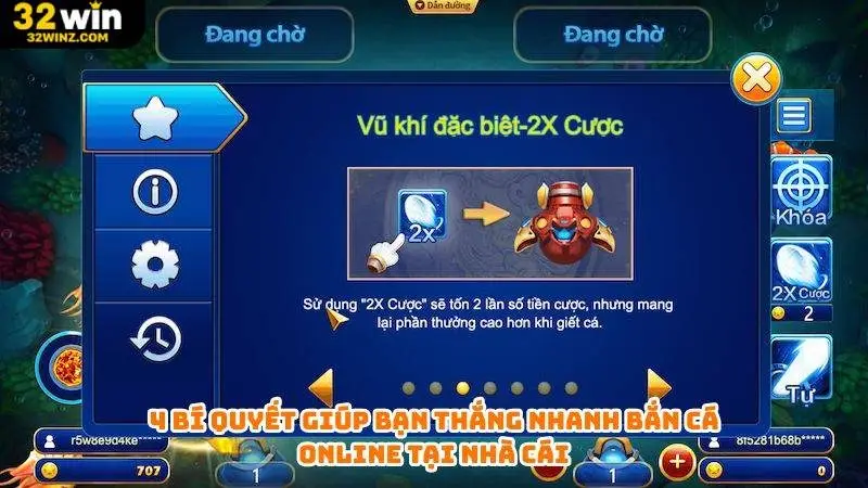 4 bí quyết giúp bạn thắng nhanh bắn cá online tại nhà cái