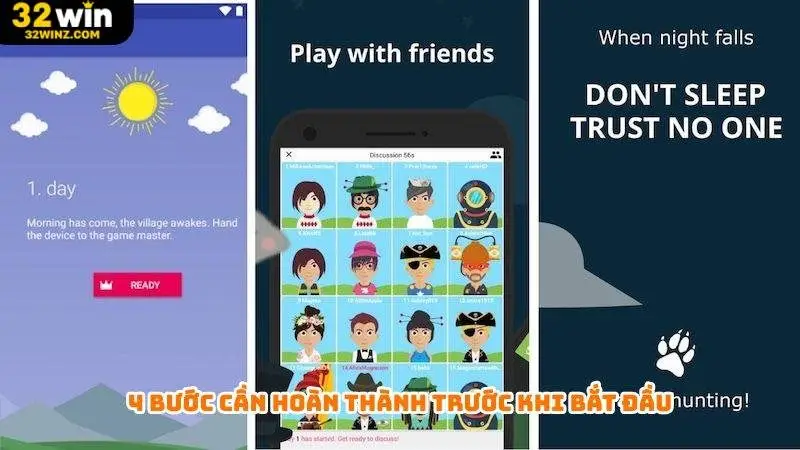 4 bước cần hoàn thành trước khi bắt đầu