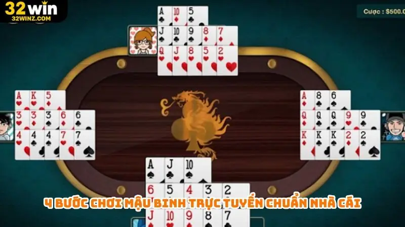 4 bước chơi mậu binh trực tuyến chuẩn nhà cái