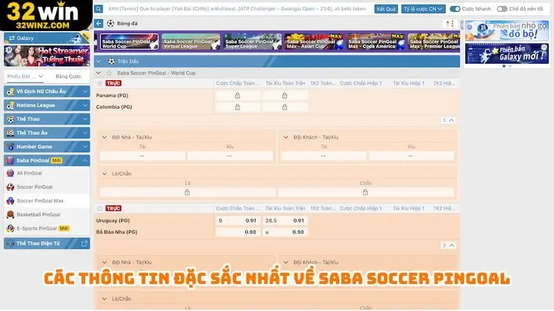 Các thông tin đặc sắc nhất về Saba Soccer Pingoal