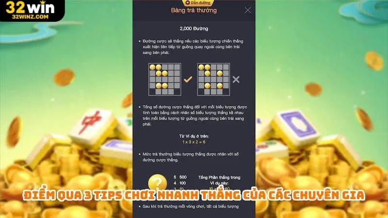 Điểm qua 3 tips chơi nhanh thắng của các chuyên gia