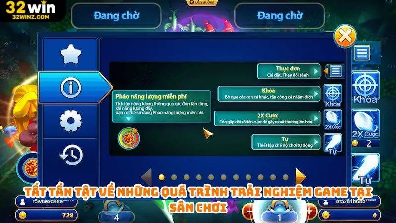 Tất tần tật về những quá trình trải nghiệm game tại sân chơi
