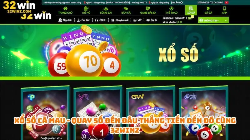 xổ số Cà Mau